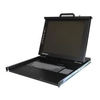 StarTech.com 1U 17 Rackmount LCD Console - USB + PS/2