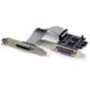 StarTech.com 2 Port PCI Express / PCI-e Parallel Adapter Card  IEEE 1284 with Low Profile Bracket