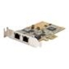 StarTech.com 2 Port PCI Express 10/100/1000 Gigabit Ethernet