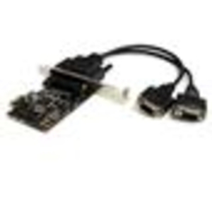 StarTech.com 2 Port RS232 PCI Express Serial Card w/ Breakout Cable