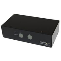 StarTech.com 2 Port SuperSpeed USB 3.0 VGA KVM Switch with Audio and Cables