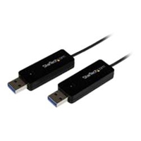 StarTech.com 2 Port USB 3.0 Dual System Swap Cable KVM Switch with File Transfer