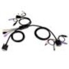 StarTech.com 2 Port USB DVI Cable KVM Switch with Audio