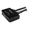 StarTech.com 2 Port USB VGA Cable KVM Switch - USB Powered with Remote Switch