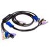 StarTech.com 2 Port USB VGA Cable KVM Switch with Audio
