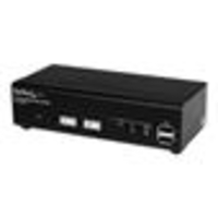 StarTech.com 2 Port USB VGA KVM Switch with DDM Fast Switching Technology and Cables