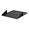 StarTech.com 2 Post Server Rack Shelf - Center Mount - Black