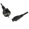 StarTech.com 2m 3 Prong Laptop Power Cord  Schuko CEE7 to C5 Clover Leaf Power Cable Lead