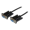 StarTech.com 2m Black DB9 Null Modem Cable