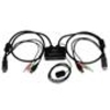 StarTech.com 2Pt USB DisplayPort KVM Switch