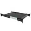 StarTech.com 2U Adjustable Mounting Depth Vented Sliding Rack Mount Shelf  50lbs / 22.7kg