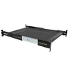 StarTech.com 2U Adjustable Mounting Depth Vented Sliding Rack Mount Shelf  50lbs / 22.7kg