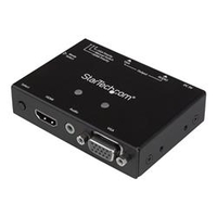 StarTech.com 2x1 VGA + HDMI to VGA Converter Switch w/ Priority Switching  1080p