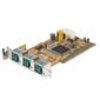StarTech.com 3 Port Low Profile PCI 12V PoweredUSB Adapter Card - USB PlusPower