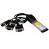 StarTech.com 4 Port Native ExpressCard RS232 Serial Adapter Card with 16C950 UART
