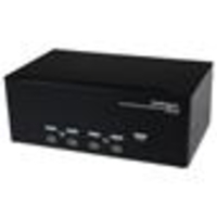 StarTech.com 4 Port Triple Monitor DVI USB KVM Switch with Audio & USB 2.0 Hub