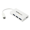 StarTech.com 4 Port USB C Hub - C toC & A