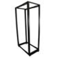 StarTech.com 42U Adjustable Depth Open Frame 4 Post Server Rack Cabinet - Casters Levelers and Hooks