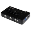 StarTech.com 6 Port USB 3.0 / USB 2.0 Combo Hub with 2A Charging Port  2x USB 3.0 & 4x USB 2.0