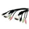 StarTech.com 6 4-in-1 USB/DVI/Audio KVM Cable