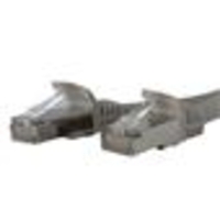 StarTech.com 7 ft Cat 6a Gray Shielded Molded 10 Gigabit RJ45 STP Cat6a Patch Cable