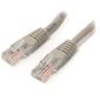 StarTech.com 7 ft Cat5e Gray Molded RJ45 UTP Cat 5e Patch Cable