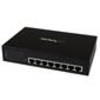 StarTech.com 8 Port Unmanaged Industrial Gigabit Power over Ethernet Switch - 802.3af/at PoE+ Switch