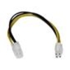 StarTech.com 8in ATX12V 4 Pin P4 CPU Power Extension Cable - M/F