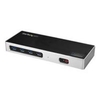 StarTech.com Dual 4K Docking Station,  Mac & Windows - USB-A & USB-C Dock,  Dual 4K60 DP & HDMI