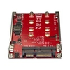 StarTech.com Dual M.2 to SATA Adapter,  RAID