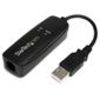 StarTech.com External V.92 56K USB Fax Modem  Dial up Data Modem
