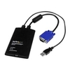 StarTech.com KVM Console to Laptop USB 2.0 Portable Crash Cart Adapter with File Transfer