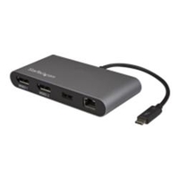 StarTech.com Mini Thunderbolt 3 Dock - MacBook Pro & Windows - Dual 4K 60Hz DP - Bus Powered