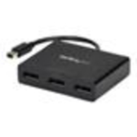 StarTech.com Multi Stream Transport Hub  Mini DisplayPort 1.2 to Triple Head DisplayPort MST Hub