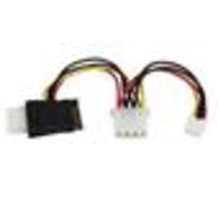 StarTech.com Power adapter - 15 pin SATA power - 4 PIN internal power (F)