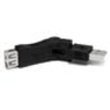 StarTech.com Rotating and Swivel USB A to USB A Cable Adapter M/F