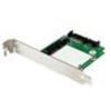 StarTech.com SATA to mSATA SSD Adapter w/ Full and Low Profile Brackets  SATA to Mini SATA
