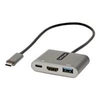 StarTech.com USB C Multiport Adapter PD,  4K