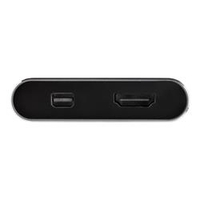 StarTech.com USB C Multiport Video Adapter - HDMI or Mini DisplayPort -HDR 4K Display Adapter