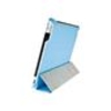 V7 Slim Tri-Fold Folio and Stand. Sleep/Wake Feature. iPad 2,  New iPad,  iPad with Retina Display Blue
