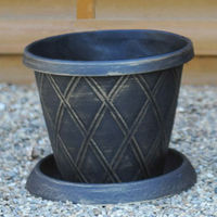 Stylish Patio Pot - 1 38cm diameter patio pot
