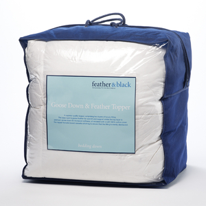 Goose Down Mattress Topper - Super King