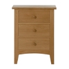 Marblehead 3 Drawer Bedside Table