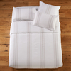 Weekender Stripe Grey Bed Linen - Duvet Cover Double