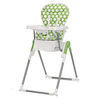 Obaby Nanofold Hi Lo Highchair Dotty Lime