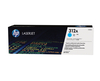 HP 312A Laser Toner Cartridge Cyan CF381A,  Cyan