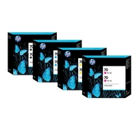 HP 70 Inkjet Ink Light Cyan,  Light Cyan