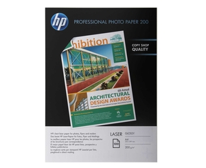 HP Professional Glossy Photo Paper A4 100 Sheets 200gsm CG966A