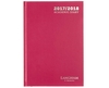 Langham by Ryman 2017-2018 Diary A5 2 Days Per Page,  Pink