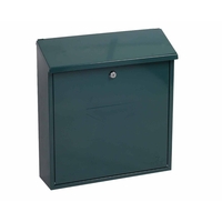 Phoenix Casa MB0111KB Top Loading Mailbox with Key Lock,  Green